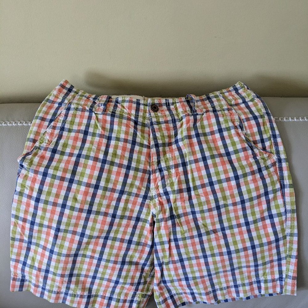 Hollister men's multiColor Plaid Cotton short 33